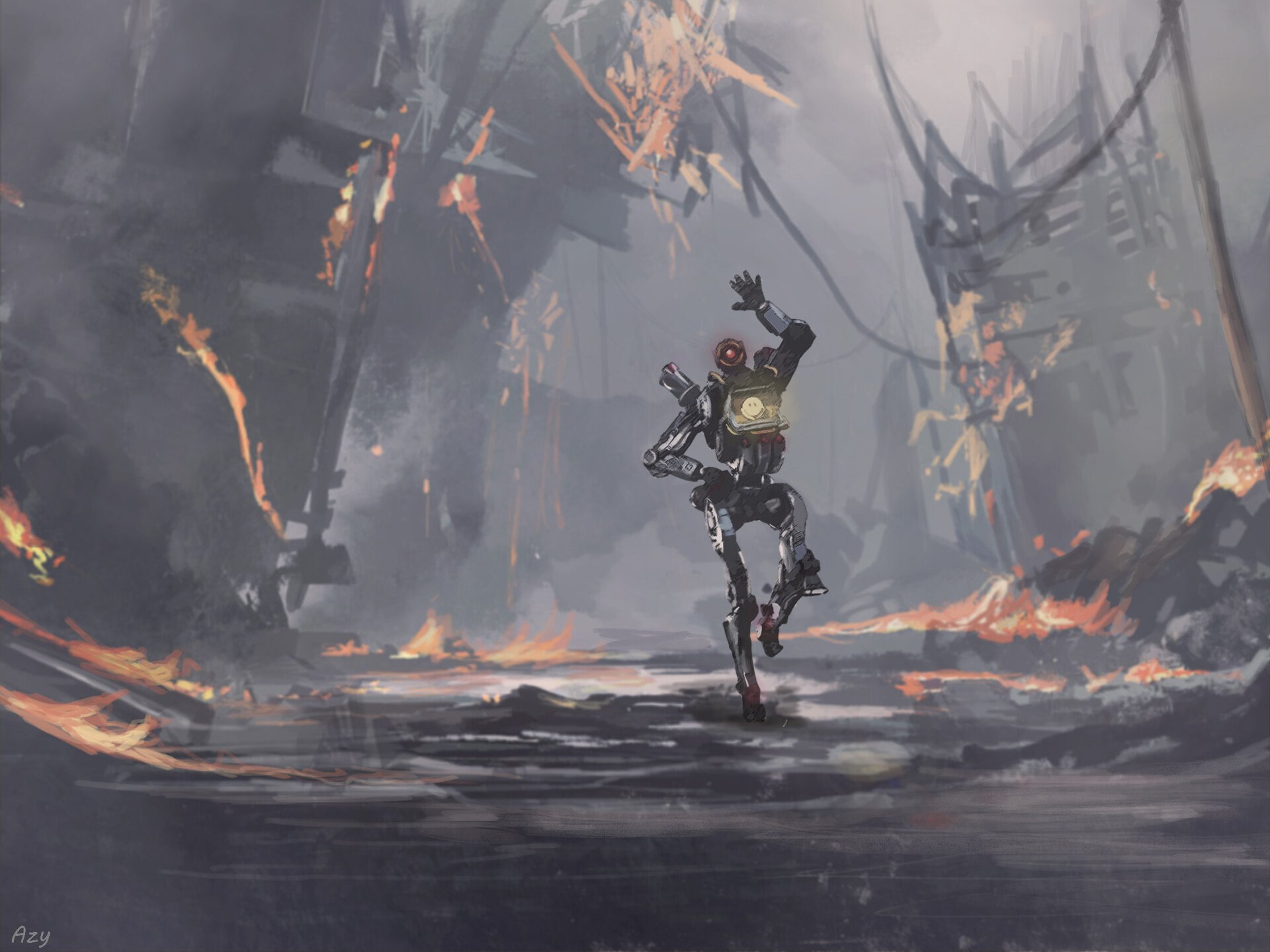 Download Pathfinder (Apex Legends) Video Game Apex Legends HD Wallpaper