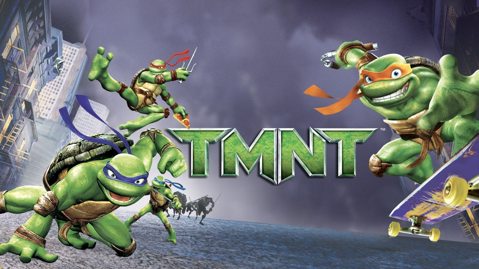 TMNT 2007 Movie Wallpaper 2, For this one I took a screensh…