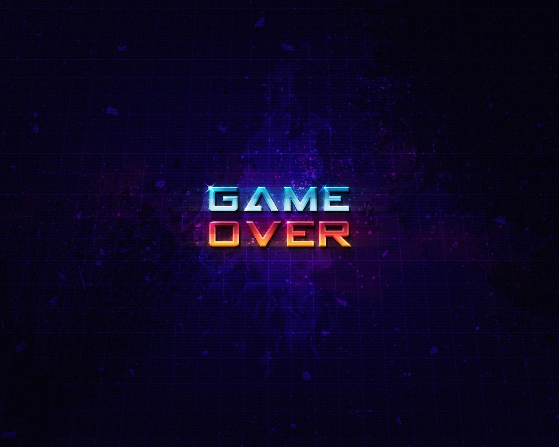 Download Video Game Game Over HD Wallpaper