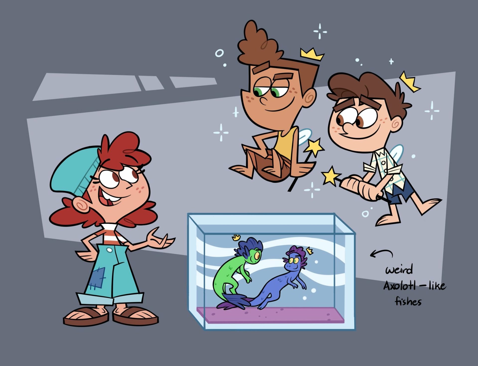 Download The Fairly OddParents Luca (Movie) Giulia Marcovaldo Alberto Scorfano Luca Paguro Movie Crossover HD Wallpaper by Mebssann