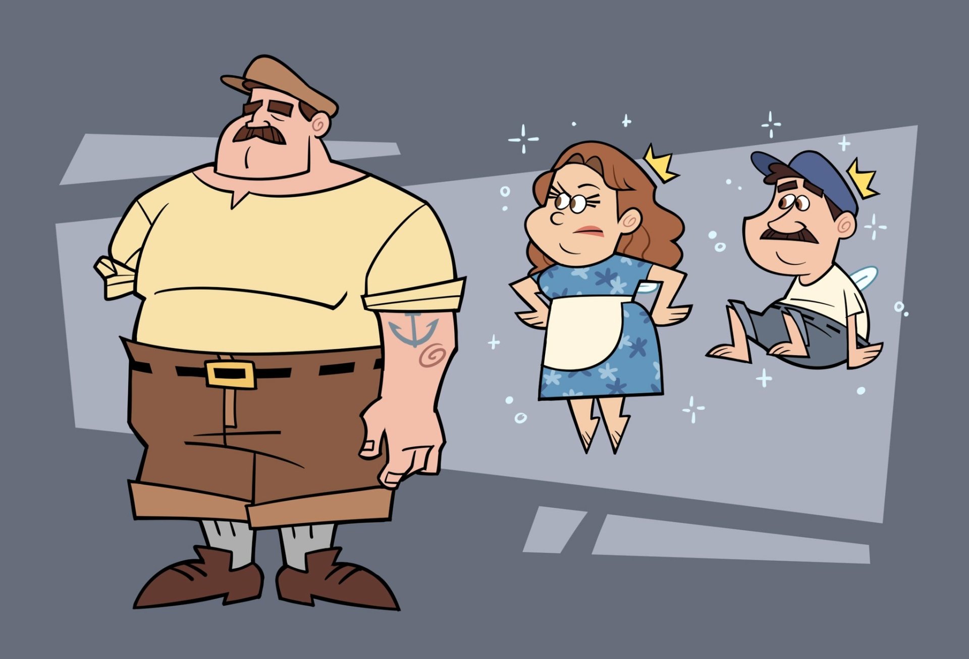 Download The Fairly OddParents Luca (Movie) Movie Crossover HD Wallpaper by Mebssan