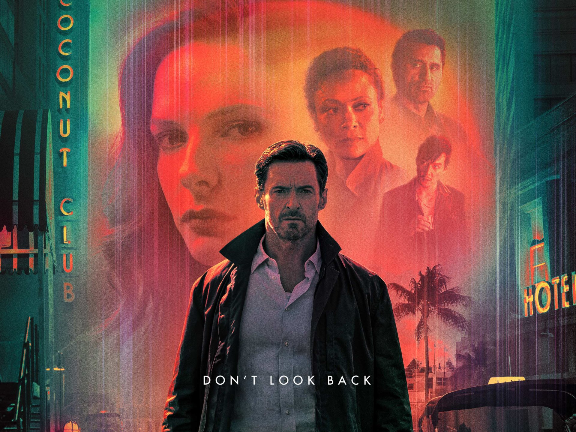 Download Hugh Jackman Rebecca Ferguson Movie Reminiscence HD Wallpaper