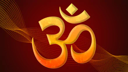  Hindu symbol of aum.