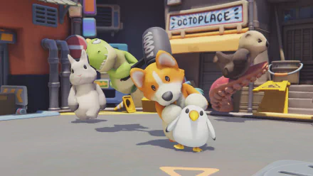video game Party Animals HD Desktop Wallpaper | Background Image