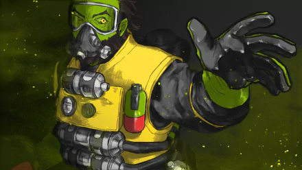 Caustic (Apex Legends) video game Apex Legends HD Desktop Wallpaper | Background Image