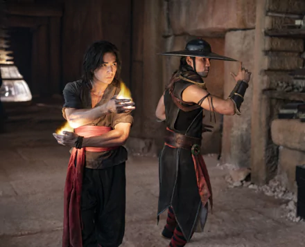Kung Lao Max Huang Liu Kang Ludi Lin movie Mortal Kombat (2021) HD Desktop Wallpaper | Background Image