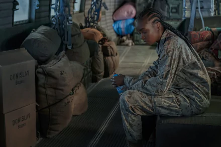 Nile Freeman Kiki Layne movie The Old Guard HD Desktop Wallpaper | Background Image