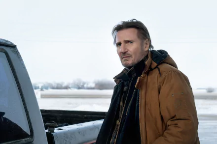 Liam Neeson movie The Ice Road HD Desktop Wallpaper | Background Image