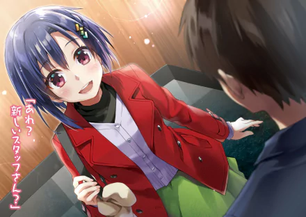 Bokutachi no Remake Aki Shino Kyouya Hashiba Anime Remake our Life! HD Desktop Wallpaper | Background Image