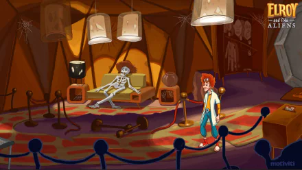 video game Elroy and the Aliens HD Desktop Wallpaper | Background Image