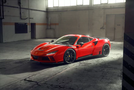  Red 2021 Novitec Ferrari F8 Tributo N-Largo