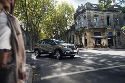 SUV vehicle Renault Captur HD Desktop Wallpaper | Background Image