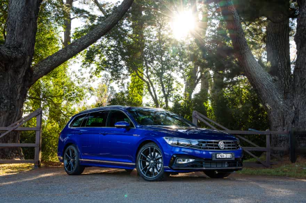  Blue 2021 Volkswagen Passat R-Line Varian (B8)