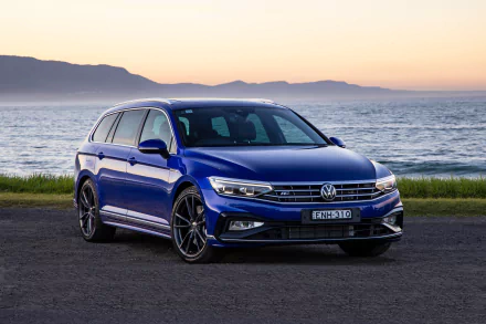  Blue 2021 Volkswagen Passat R-Line Varian (B8)