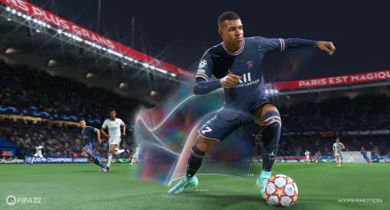 Kylian Mbappé video game FIFA 22 HD Desktop Wallpaper | Background Image