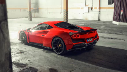  Red 2021 Novitec Ferrari F8 Tributo N-Largo