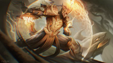 Light Dragon Shen Fanart by Noah Thatcher