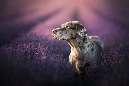 lavender dog Animal pointer HD Desktop Wallpaper | Background Image