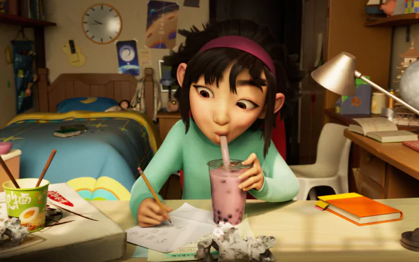 Fei Fei movie Over the Moon HD Desktop Wallpaper | Background Image