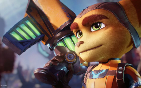 Ratchet (Ratchet & Clank) Ratchet & Clank video game Ratchet & Clank: Rift Apart HD Desktop Wallpaper | Background Image