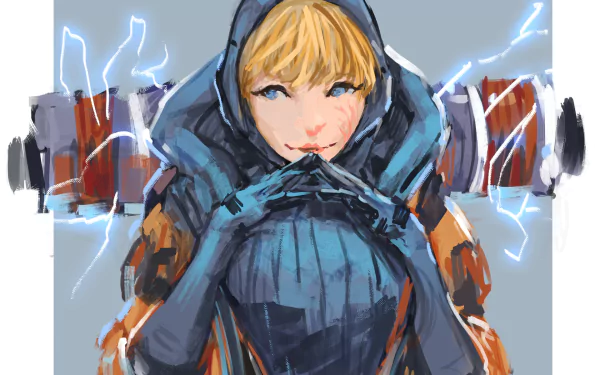 Wattson (Apex Legends) video game Apex Legends HD Desktop Wallpaper | Background Image