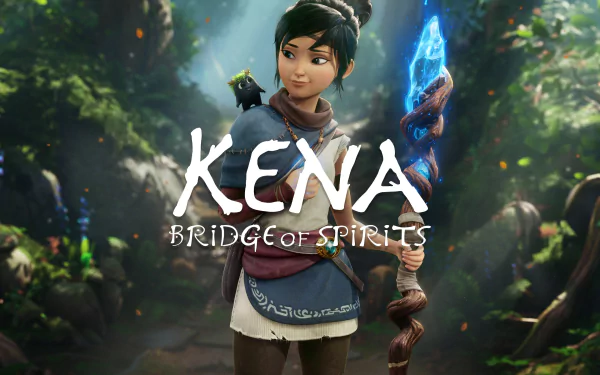 Kena (Kena: Bridge Of Spirits) video game Kena: Bridge of Spirits HD Desktop Wallpaper | Background Image