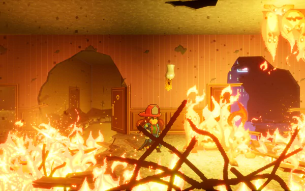 video game Firegirl HD Desktop Wallpaper | Background Image
