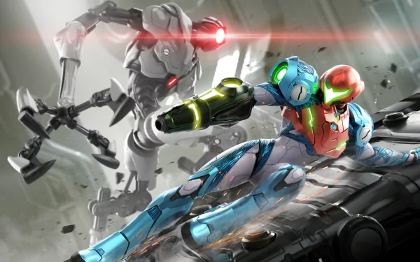 Samus Aran video game Metroid Dread HD Desktop Wallpaper | Background Image