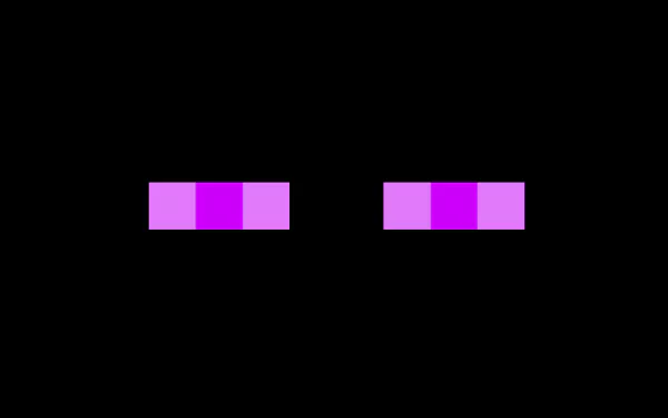 HD Minecraft Enderman eyes wallpaper for desktop background.