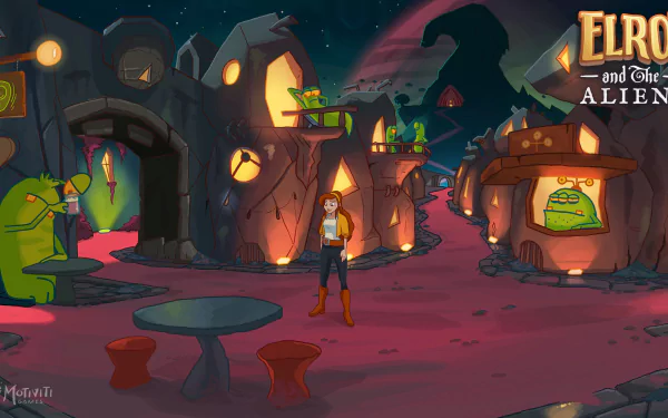 video game Elroy and the Aliens HD Desktop Wallpaper | Background Image