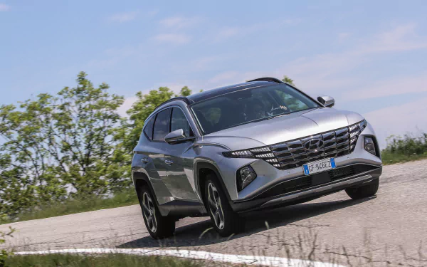  Silver 2021 Hyundai Tucson Plug-in Hybrid