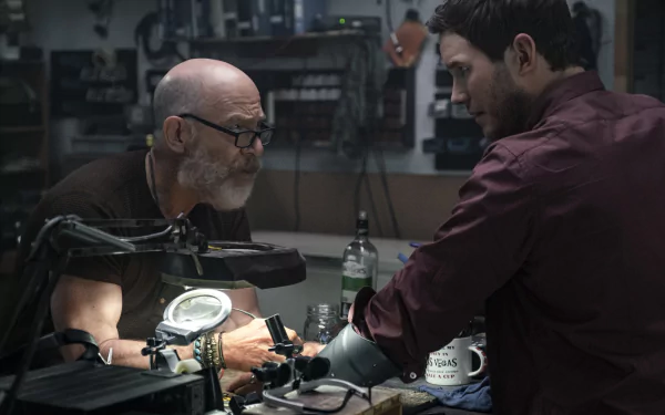 Chris Pratt J.K. Simmons movie The Tomorrow War HD Desktop Wallpaper | Background Image