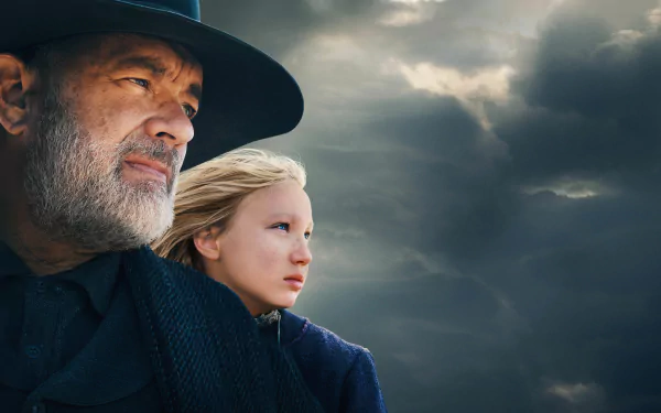 Helena Zengel Tom Hanks movie News of the World HD Desktop Wallpaper | Background Image