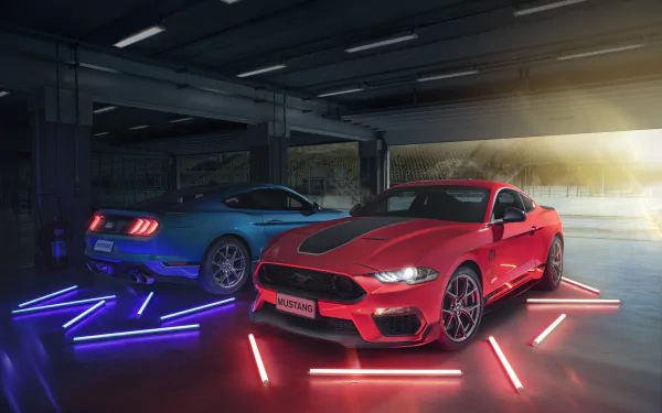 muscle car Ford Mustang vehicle Ford Mustang Mach 1 HD Desktop Wallpaper | Background Image