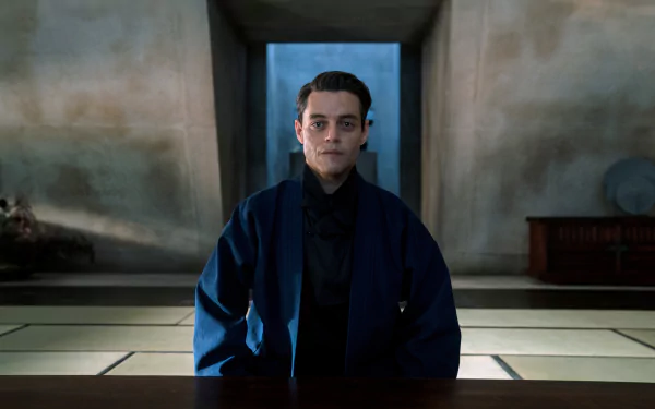 Lyutsifer Safin Rami Malek movie No Time to Die HD Desktop Wallpaper | Background Image