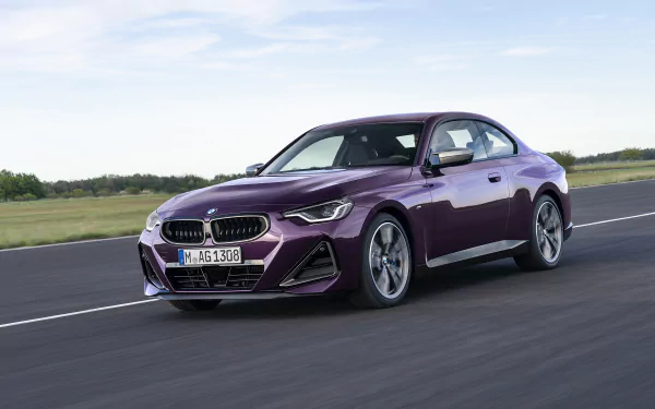  Purple BMW M240i xDrive Coupé Worldwide (G42)