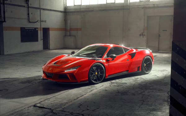  Red 2021 Novitec Ferrari F8 Tributo N-Largo