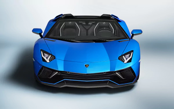  Blue 2021 Lamborghini Aventador LP 780-4 "Ultimae" Roadster (LB834)