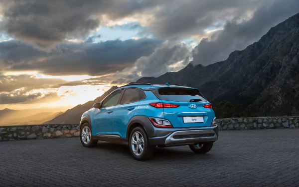  Blue 2021 Hyundai Kona