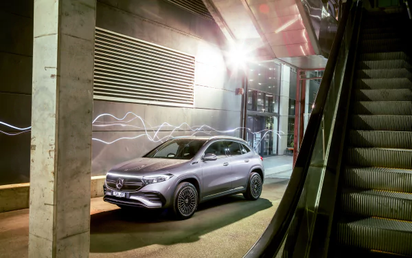  Grey 2021 Mercedes-Benz EQA 250 AMG Line (H243)