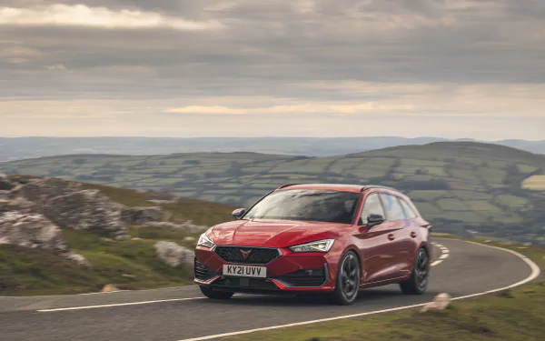  Red 2021 Cupra León 4Drive VZ3 Estate