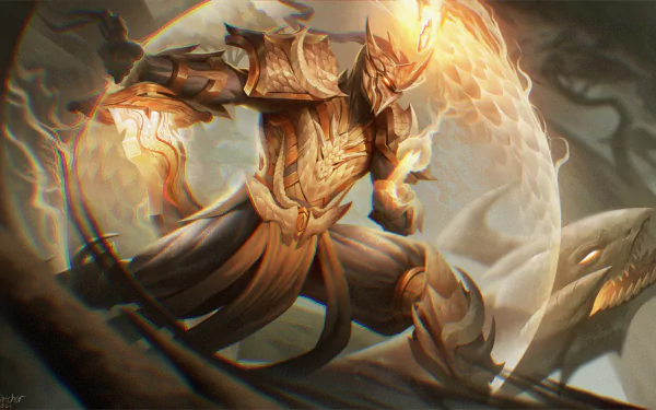  Light Dragon Shen Fanart by Noah Thatcher