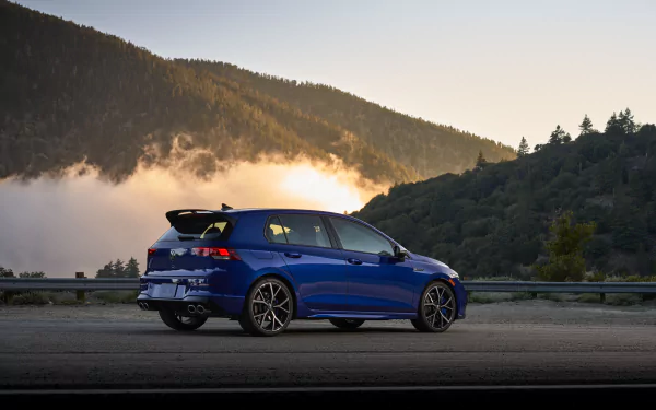  Blue 2022 Volkswagen Golf R