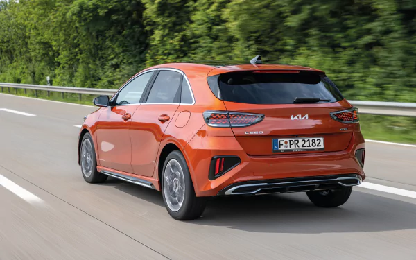  Orange 2021 Kia Ceed GT-Line