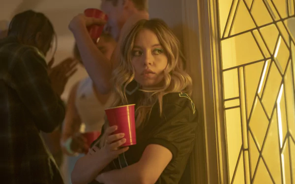 Sydney Sweeney TV Show Euphoria HD Desktop Wallpaper | Background Image