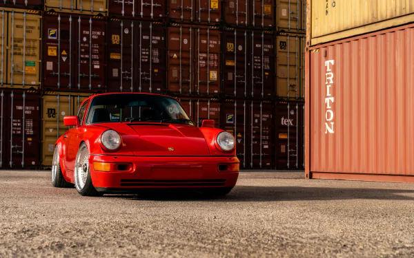 vehicle Porsche 964 Turbo HD Desktop Wallpaper | Background Image