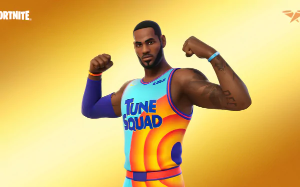 Space Jam: A New Legacy LeBron James video game Fortnite HD Desktop Wallpaper | Background Image