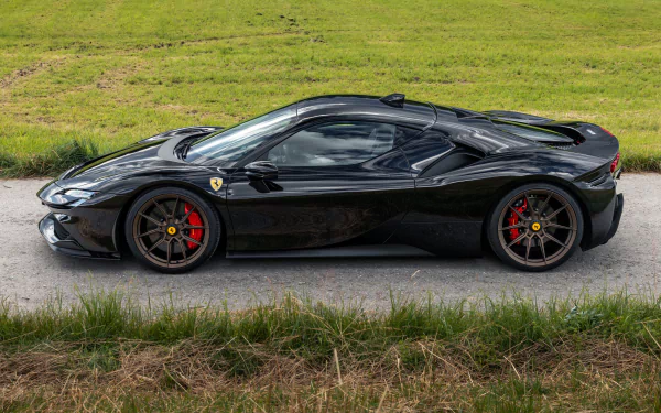  Black 2021 Novitec Ferrari SF90 Stradale