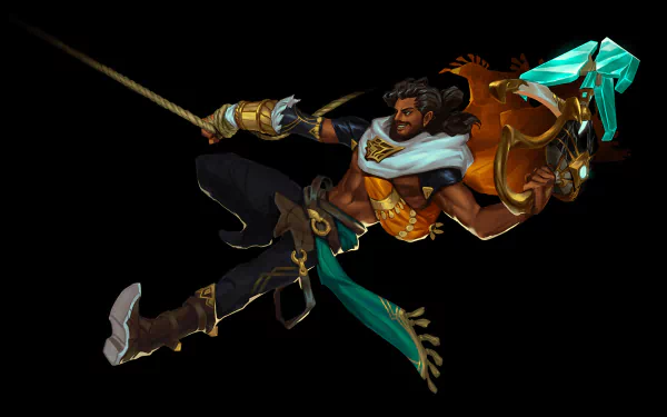 Akshan (League Of Legends) video game League Of Legends HD Desktop Wallpaper | Background Image