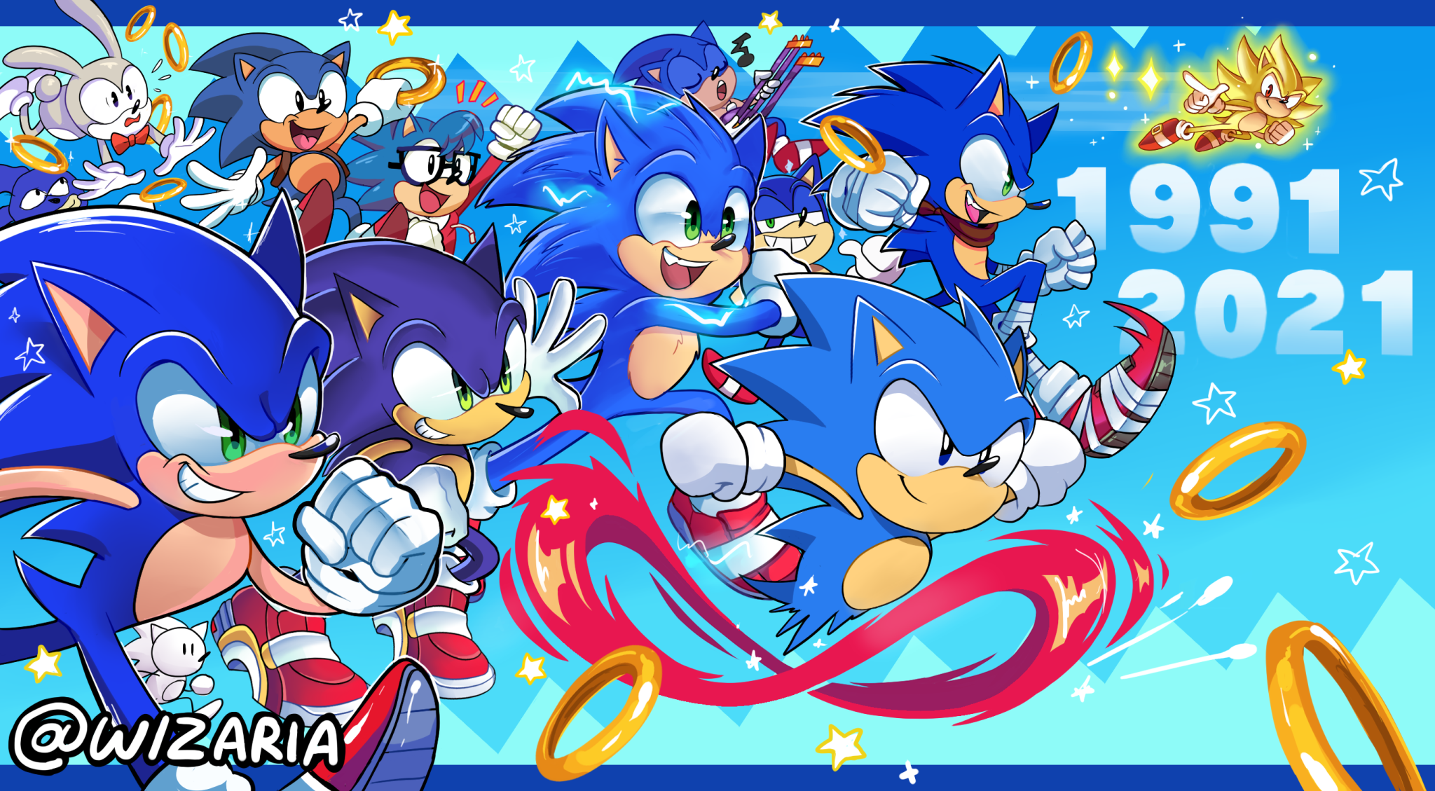 HD classic sonic wallpapers